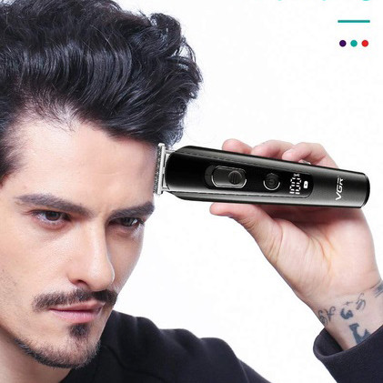 Професійна акумуляторна машинка для стрижки VGR, Машинка для стрижки від акб підстригання HO-72 Львів - фото 5