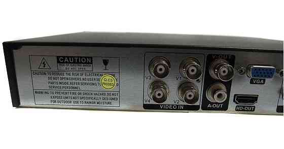 DVR реєстратор 4-канальний CAD 1204 AHD з 4 камерами. Вінниця