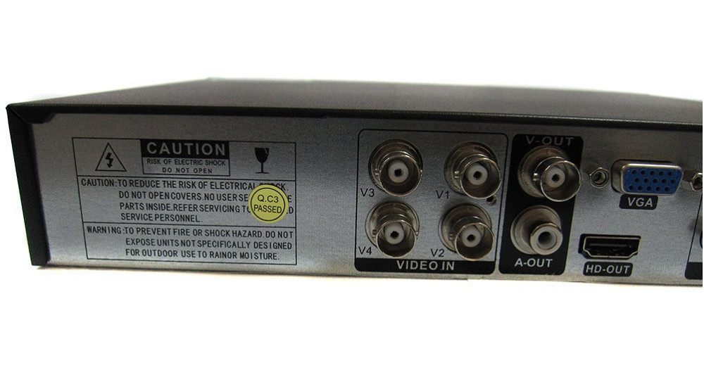 DVR реєстратор 4-канальний CAD 1204 AHD з 4 камерами. Вінниця - фото 5