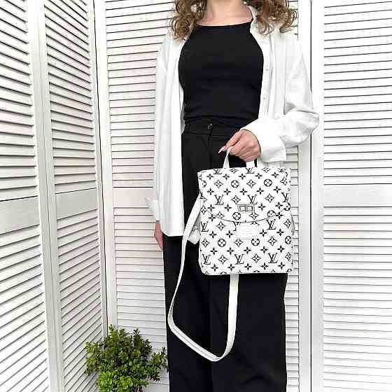 Женский рюкзак-сумка. Женский маленький брендовый рюкзак сумка Louis Vuitton 735 Киев