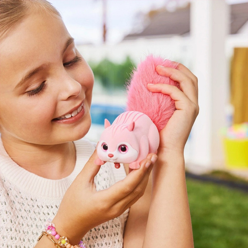 Інтерактивна іграшка Pets Alive S1 – Білочка (рожевий) Днепр - изображение 5