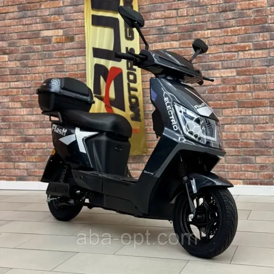 ЕЛЕКТРОСКУТЕР Corso FlashX 1200W-72V-23Ah шини 10"-10" купити в інтернет-магазині дешево Одеса