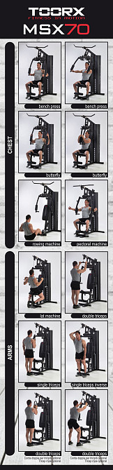 Мультистанція Toorx Multifunction Station MSX 70 (MSX-70) Киев - изображение 10