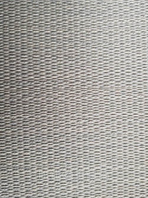 Шпалери вінілові на флізелін Sirpi AltaGamma Home 3 під тканину рогожку структурні блакитні Київ - фото 2