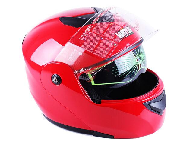 Мотошлем модульный закрытый MD-903 size L красный Мукачево - изображение 4