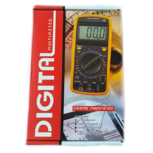 Тестер для электрика Digital Multimeter DT9205A, Мультиметр с подсветкой дисплея, CO-659 Мультиметр бытовой Киев - изображение 8