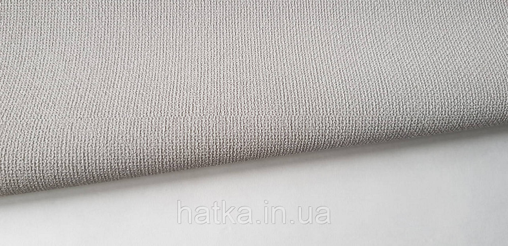 Обои виниловые на флизелине горячего тиснения DUKA Selective 1.06x10 однотонные под ткань матовые темно серые Киев - изображение 3