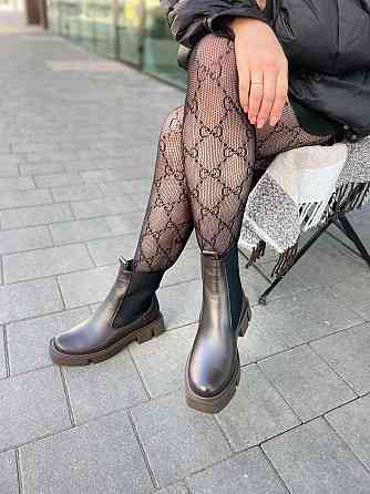 BIZONI Черевики жіночі BIZONI 215/1 коричневі (зима, шкіра натуральна) (5635) Коломия