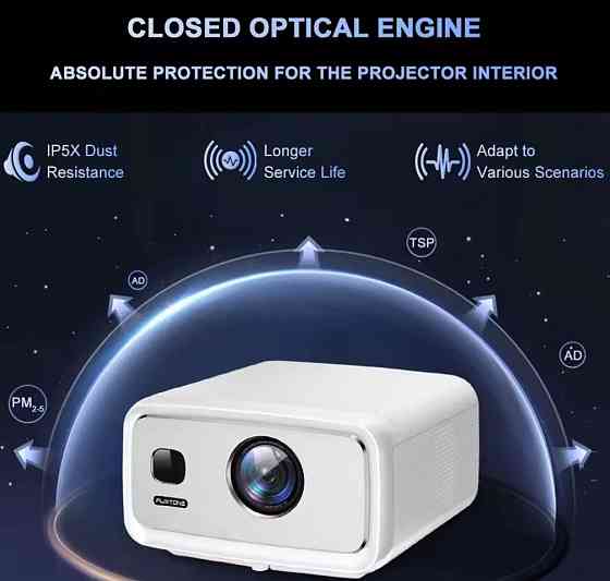 Флагманський 1LCD проектор Flixtone d10s  / Portable  projector. Харків