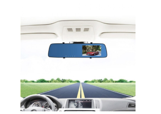 Автомобильный видеорегистратор зеркало L-9003 4,3″ Touch Screen 2 камеры 1080P Full HD Винница