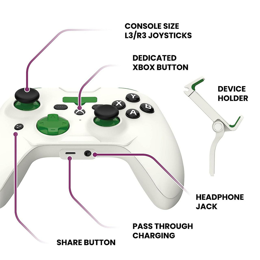 Мобільний геймпад RiotPWR Cloud Gaming Controller для iOS Xbox Edition ігровий контролер для iPhone Lightning/USB-C Київ - фото 5