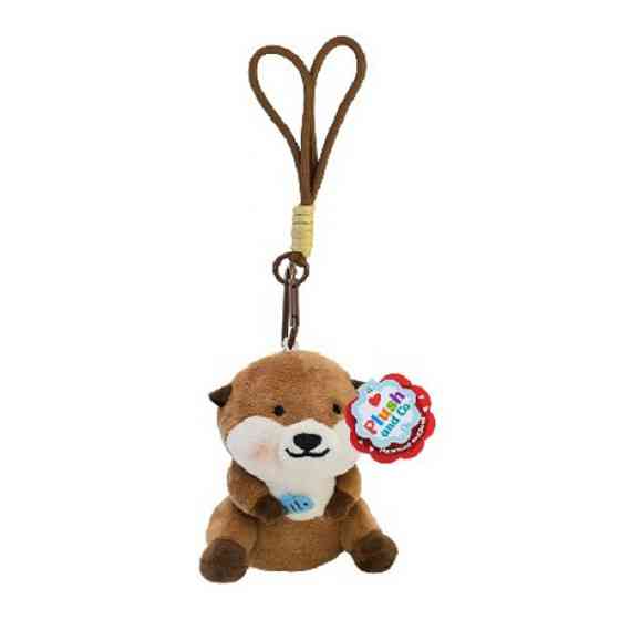 М'яка іграшка-брелок "Видреня" PLC25004-1, 14х10х12 см Вінниця