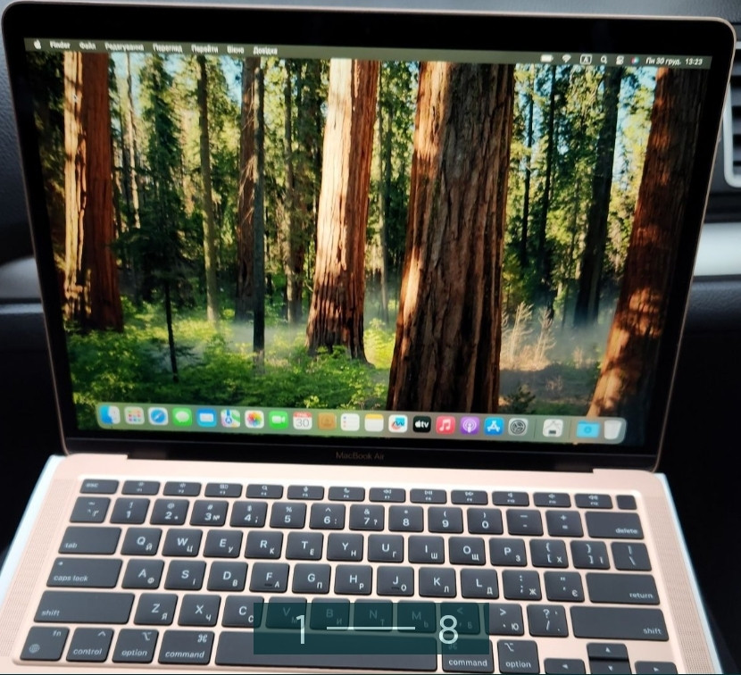 Ноутбук MacBook Air M1 256Gb. Gold Київ - фото 8