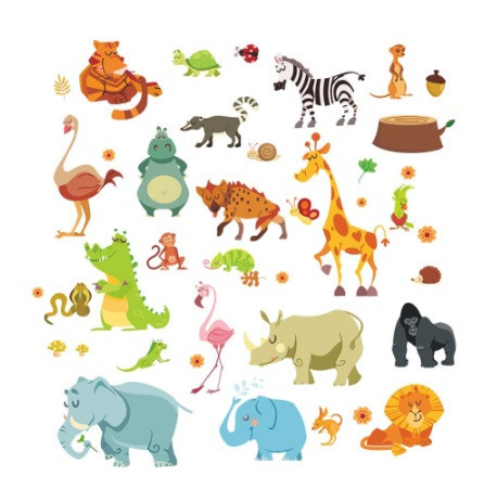 Детские наклейки 