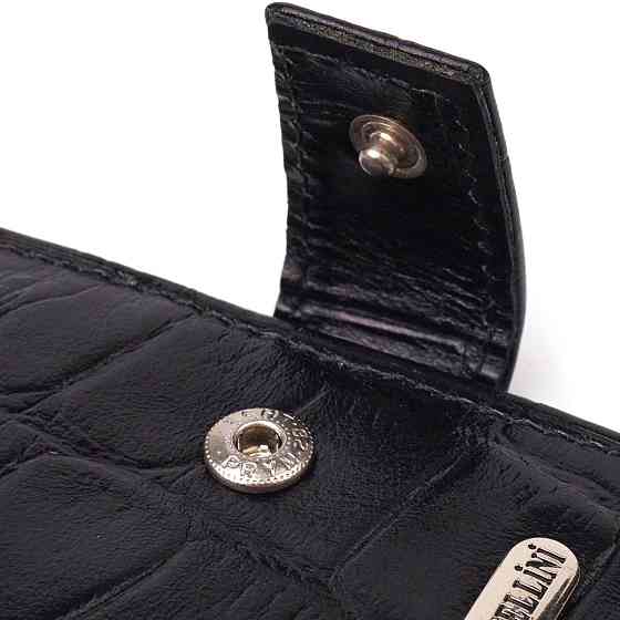 Кошелек мужской из натуральной фактурной кожи CANPELLINI 21511 Черный Киев