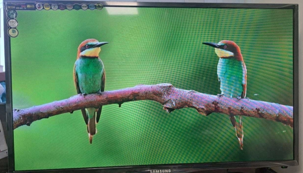 Телевізор: 34" Smart TV Samsung 4K, T2, 34 UHD, Android 13. Харків - фото 1