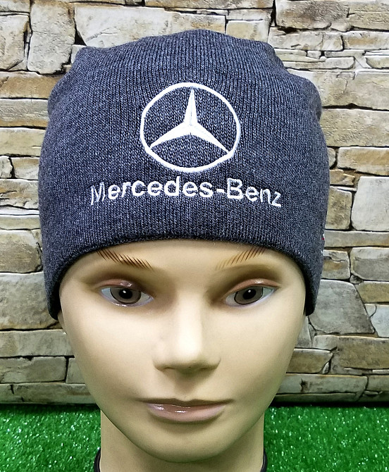 Шапка стильна ковпак MERCEDES-Benz Fleece Київ - фото 1