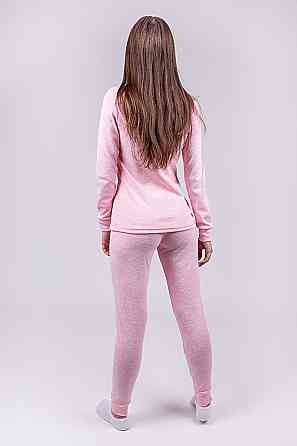 Домашний женский комплект (пижама), розовый Украина топ Крохатушка одяг Киев