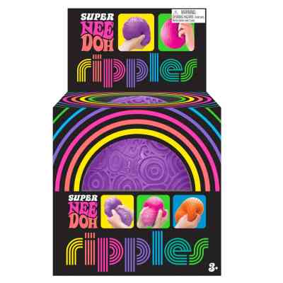 Антистресс NeeDoh серии Super – Яркие кружочки (пурпурный) (RSPND-4) Винница