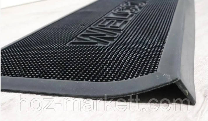 Килимок 90 см х 30 см накладка гумовий на щаблі антиковзний Velcome Харків - фото 2