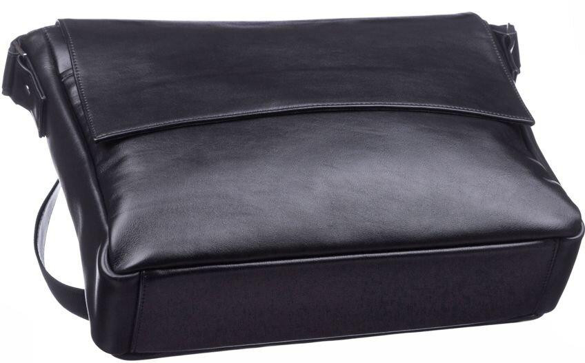 Сумка SHVIGEL 11039 кожаная Черная Киев - изображение 7