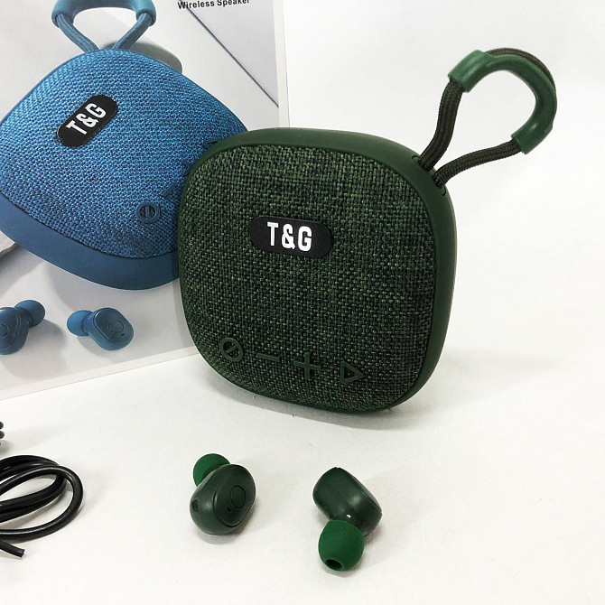 Беспроводная акустика портативная мощная TG813, Активная блютуз колонка, Блютуз колонка LG-452 с ремешком Киев - изображение 10