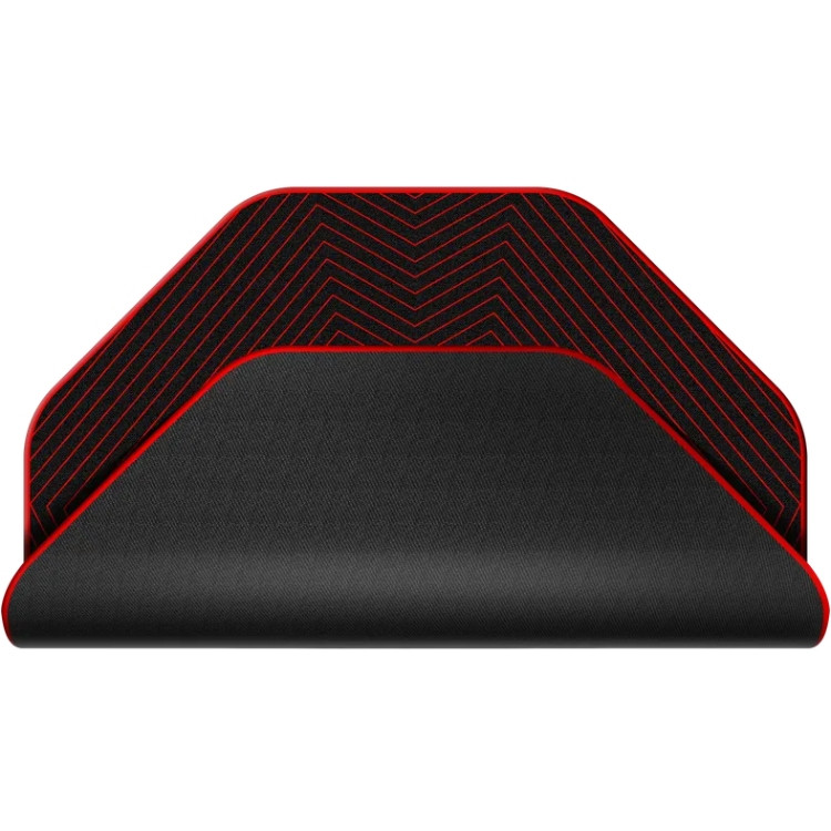 Килимок гелевий Defender Tekta під крісло 1160х1160х4мм, чорно-червона Вінниця - фото 3