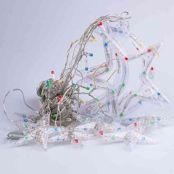 Гірлянда LED "Зірка і Місяць" 108 LED 3х0,9 м Київ