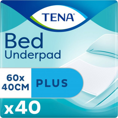 Пелюшки для малюків Tena Bed Plus 40x60 см 40 шт (7322540728859) Вінниця - фото 1