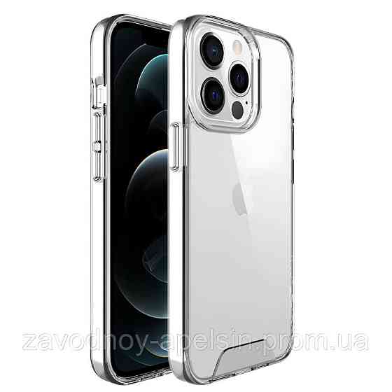 Iphone 16 Pro Max Прозрачный чехол (TPU+PC) Одесса