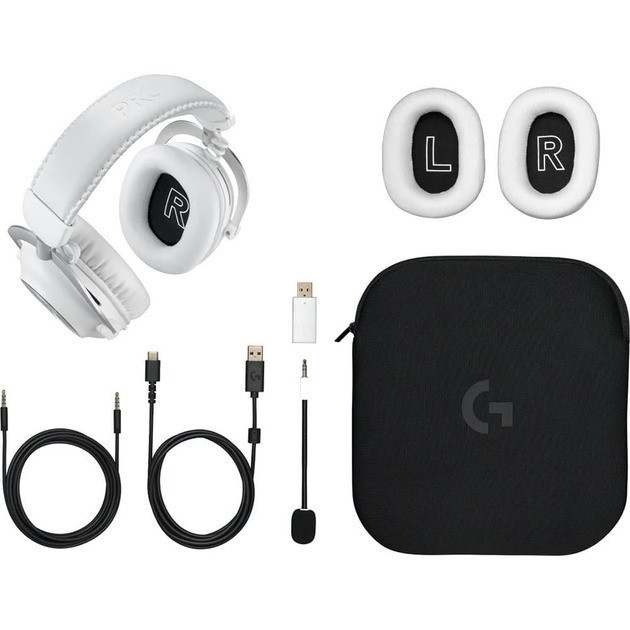 Гарнітура Logitech G Pro X2 Wireless LightSpeed White (981-001269) Білий Харьков - изображение 6
