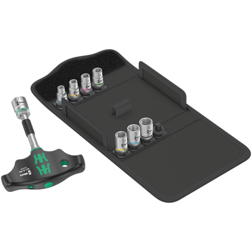 Wera Отвертка Т-образная реверсивная с комплектом насадок, 9шт 05023470001 Одесса - изображение 3