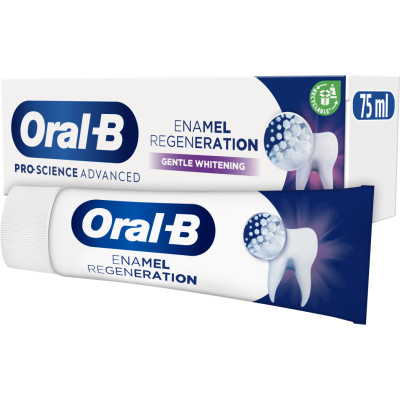 Зубна паста Oral-B Pro-Science Відновлення емалі Делікатне відбілювання 75 мл (8001090247582) Вінниця - фото 4