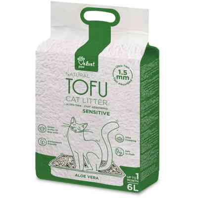 Наповнювач для туалету Velvet Paw TOFU схильних до алергії, з екстрактом алое вера (1.5 мм) 2.6 кг (TOF46899) Вінниця