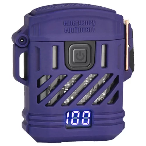 Ліхтар запальничка Multifunctional D53-2LED Box LCD TypeC (3+1 режим) Вінниця - фото 1