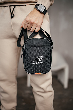 Барстека Nike, Чоловіча сумка через плече, Текстова барсетка на три відділення, Брендаова сумкаMasterSem Київ - фото 1