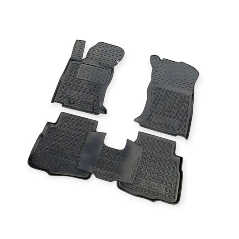 Килимки Субару outback 2021-> борт 2,5 см, з перемичкою салону Мукачево - фото 1