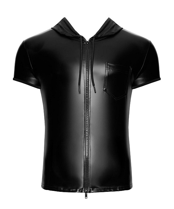 Чоловіча футболка з капюшоном Noir Handmade H085 Vexen hooded T-shirt S Sex Aura Київ - фото 7