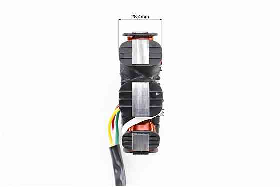 Статор магнето (генератора) (8 котушок роз'єм "мама 3 + 2") висота 28мм Київ