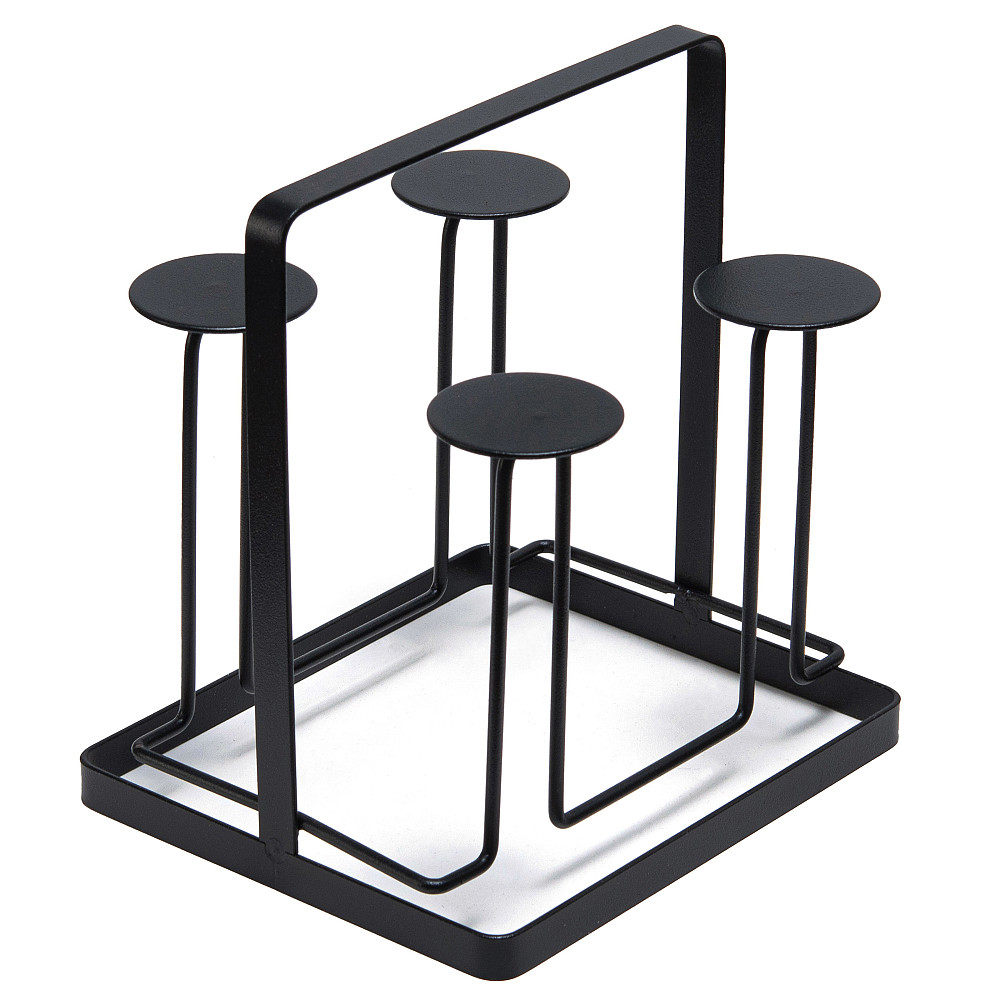 elemi Підставка для чашок elemi (чорна) для 4 шт. метал Коломыя - изображение 1