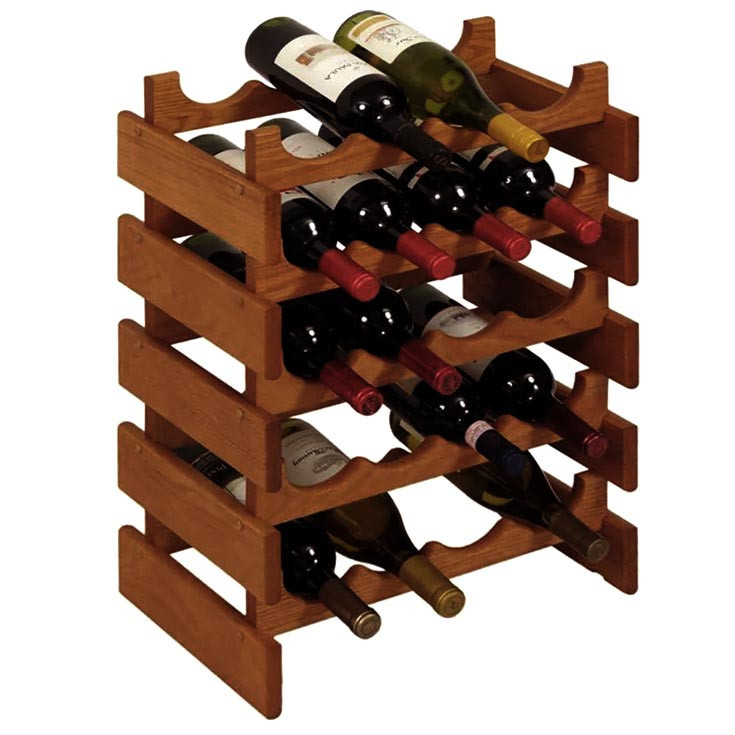 Настільна винна полиця "Баркер 20" шафран Миколаїв - фото 1