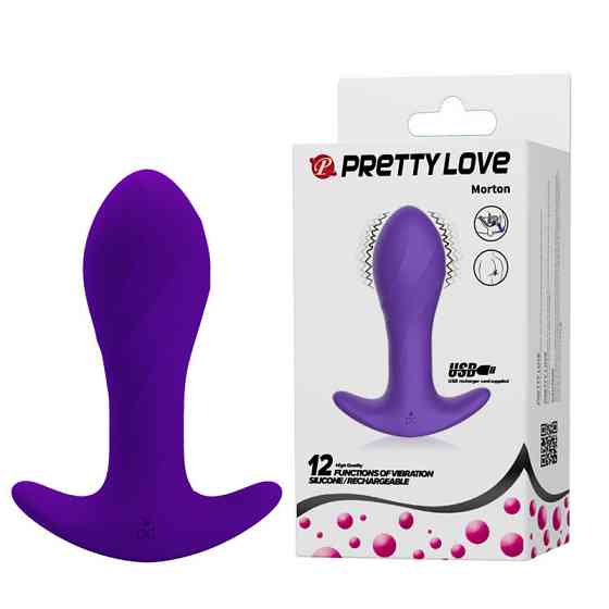 Анальна пробка - Pretty Love Morton Anal Plug Purple Sex Aura Київ