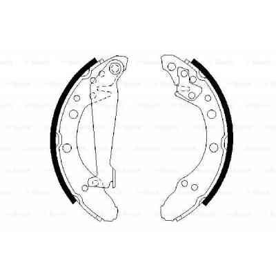 Гальмівні колодки Bosch 0 986 487 536 Вінниця