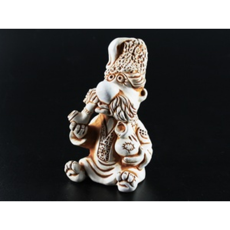 Фигурка интерьерная гипсовая Козак с люлькой Киев - изображение 1