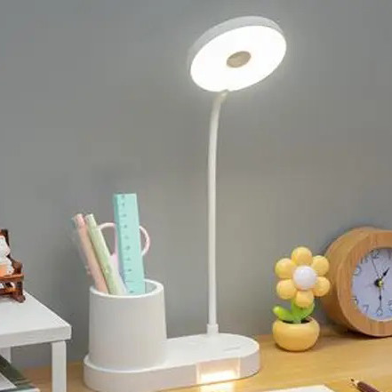 Настільна світлодіодна лампа BL-T2 з гнучкою стійкою та органайзером. BE-56 Львів - фото 1