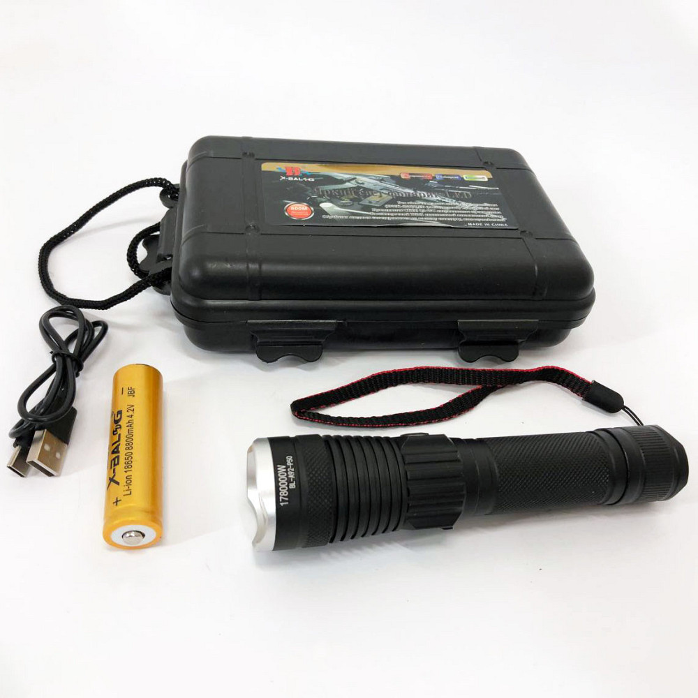 Ліхтар тактичний портативний Police BL-A92-P50, Супер яскравий ліхтарик, Надпотужний VP-714 ліхтар лед Київ - фото 4