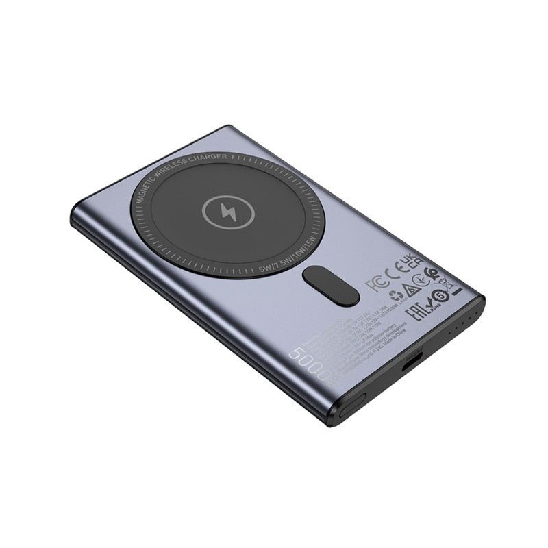 Безпровідний магнітний акумулятор HOCO Q32 Bird 5000mAh Київ - фото 4