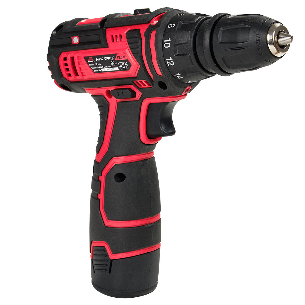 Дриль-шурупокрут акумуляторний Vitals AU 12/2KP QC Харків - фото 3