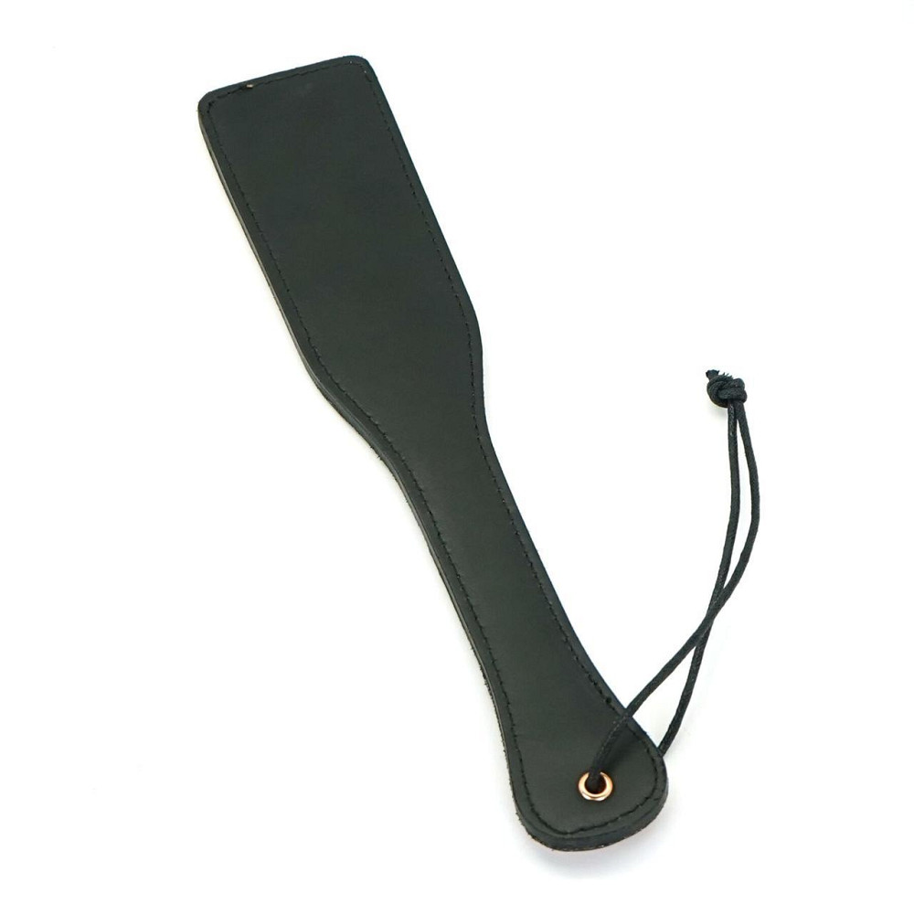 Паддл Liebe Seele Rose Gold Memory Paddle, обтягнутий натуральною шкірою, рожеве золото Sex Aura Київ - фото 2
