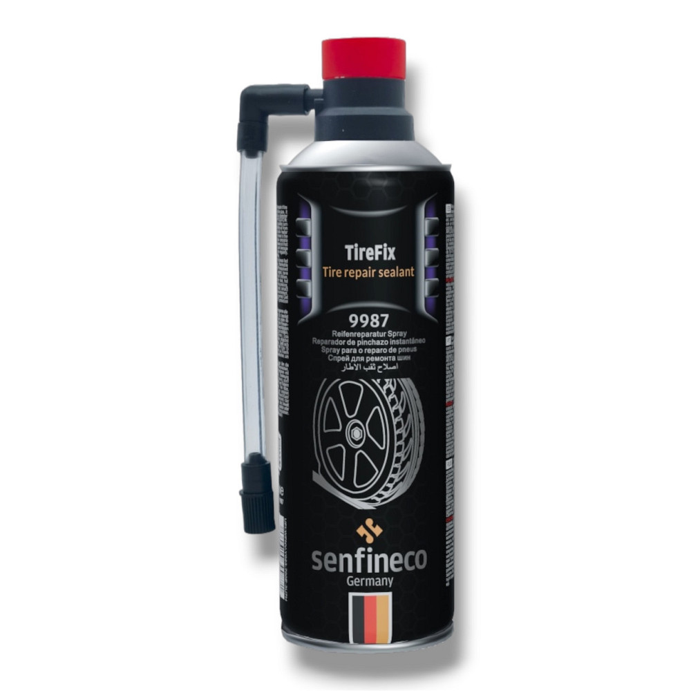 Герметик для ремонта шин Senfineco TireFix 9987 450 мл, аэрозоль от проколов Чортков - изображение 1